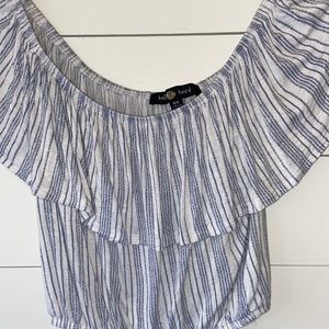 FRANCESCA’S OFF SHOULDER TOP